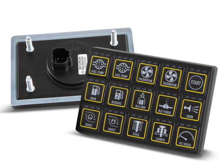 Teclado CAN Haltech de 15 botones (3x5)