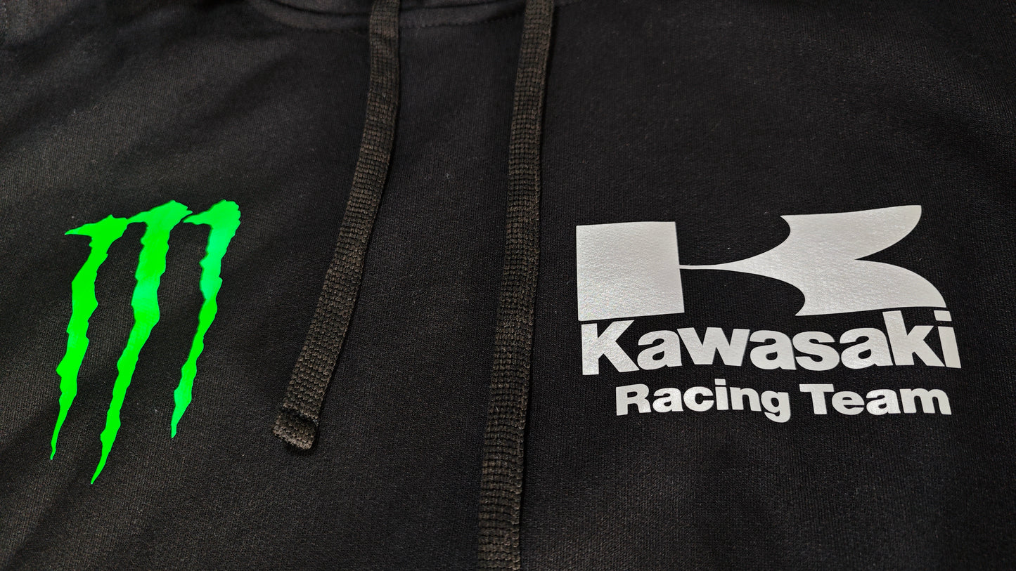 Hoodie Kawasaki Racing Team - Leyenda del Motociclismo
