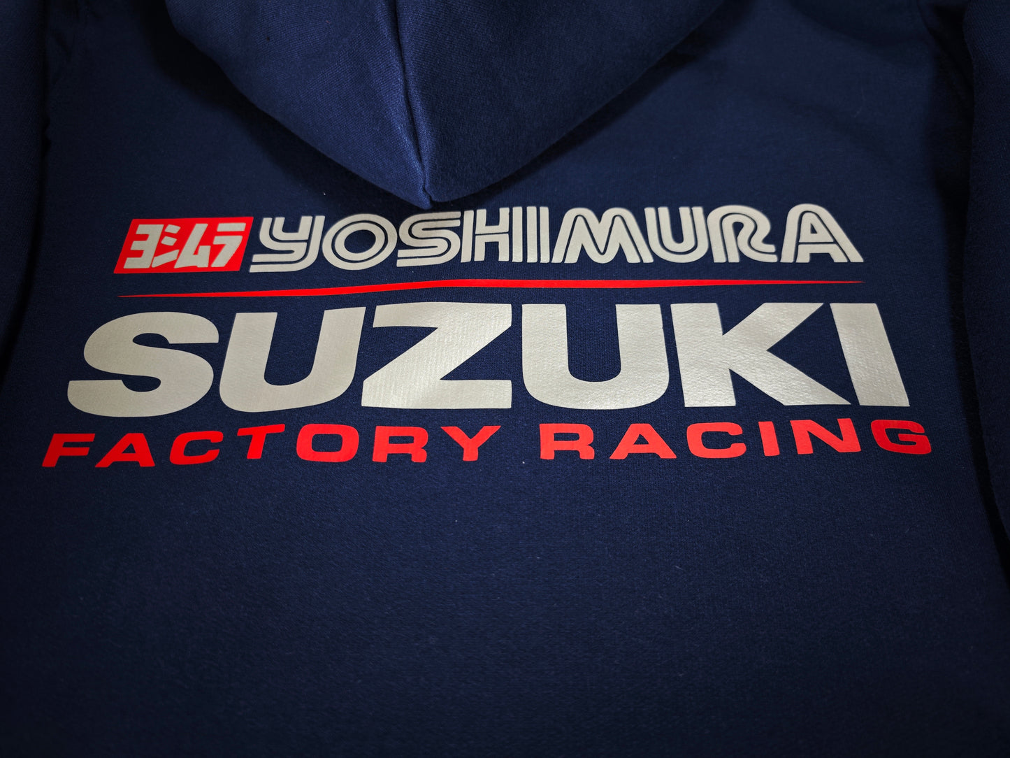 Hoodie Suzuki Factory Racing - Leyenda del Motociclismo