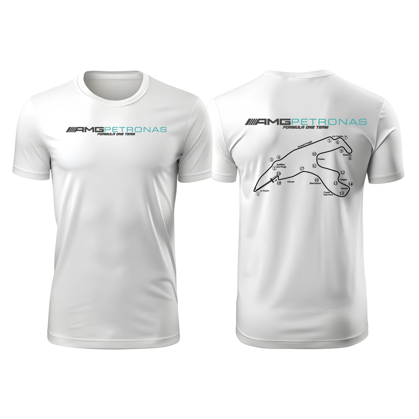 Camiseta Mercedes F1 AMG Petronas Spa-Francochamps 2024 winner