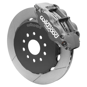 Kit de freno delantero Wilwood Forged Narrow Superlite 6R Big Brake (carrera) - Pinza anodizada tipo III - Rotor ranurado GT Honda Civic si 2006-2012