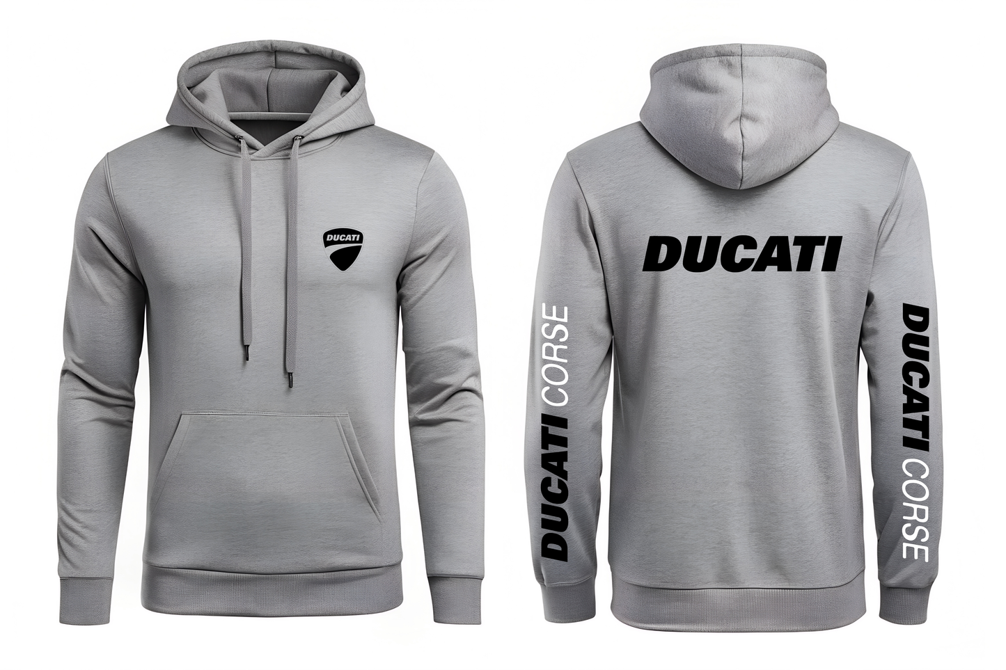 Hoodie Ducati Corse - Leyenda del Motociclismo