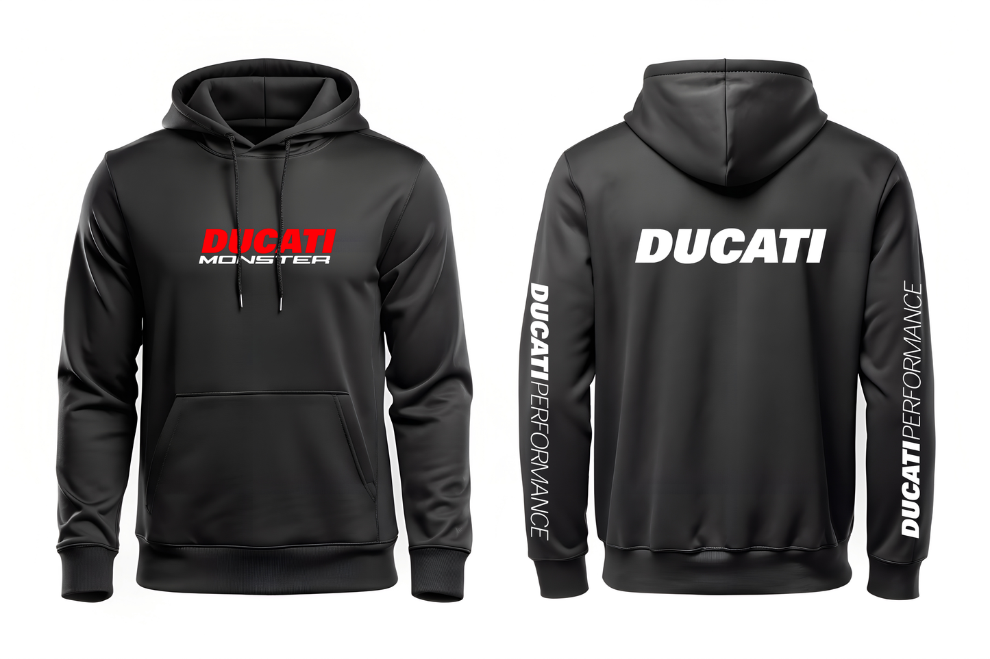 Hoodie Ducati Corse - Leyenda del Motociclismo