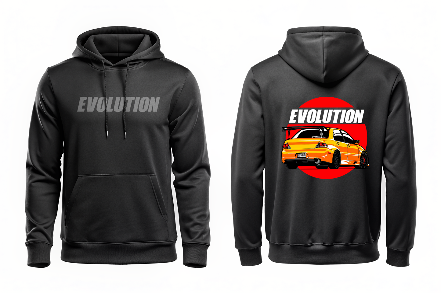 Hoodie Mitsubisho Evo VIII - Leyenda del automovilismo