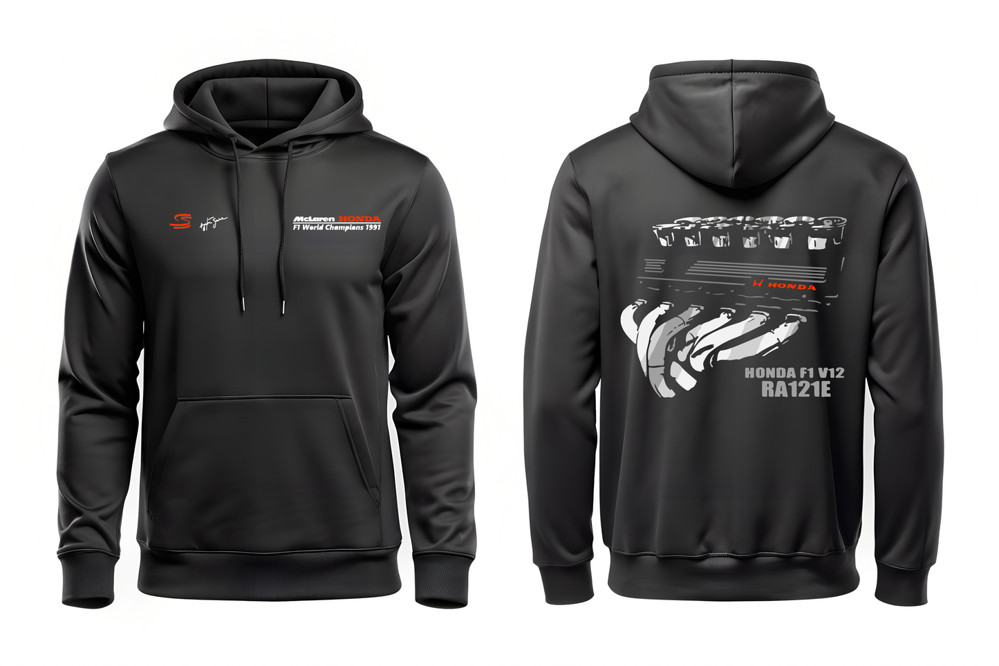 Hoodie Motor Honda V12 Ra121e Leyenda del automovilismo