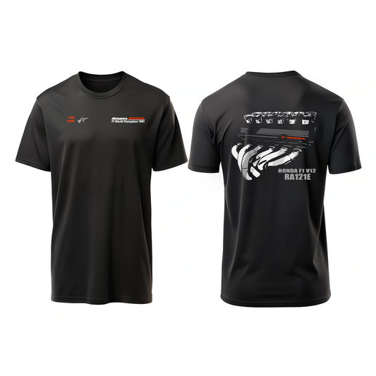 Camiseta Motor Honda V12 Ra121e - Leyenda del automovilismo