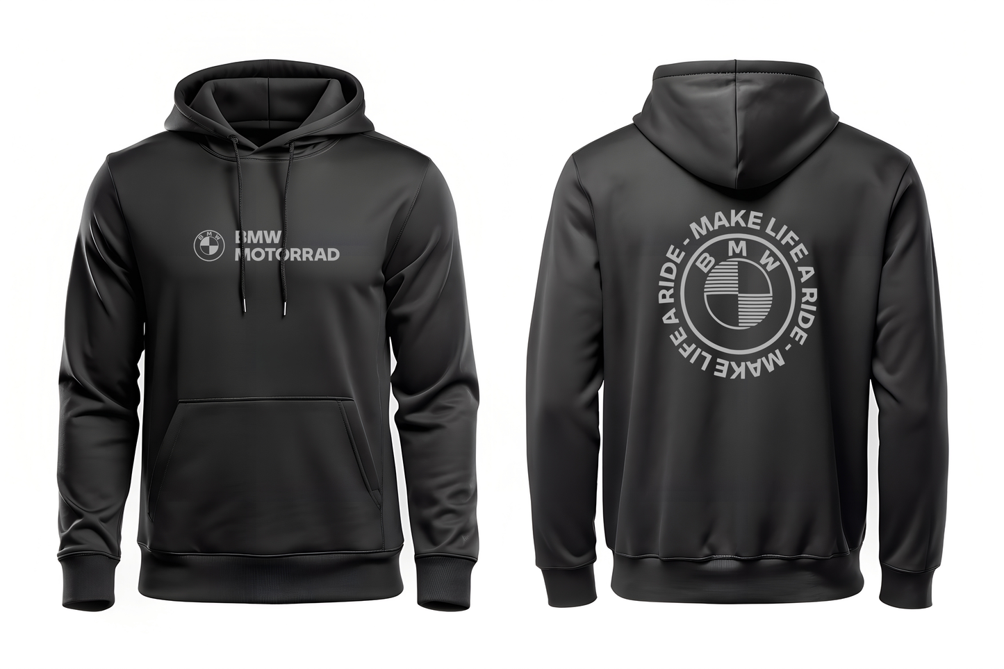 Hoodie BMW Motorrad Make life a ride - Leyenda del Motociclismo
