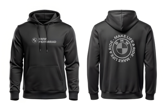 Hoodie BMW Motorrad Make life a ride  - Leyenda del Motociclismo