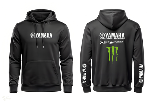 Hoodie Yamaha Factory Racing - Leyenda del Motociclismo