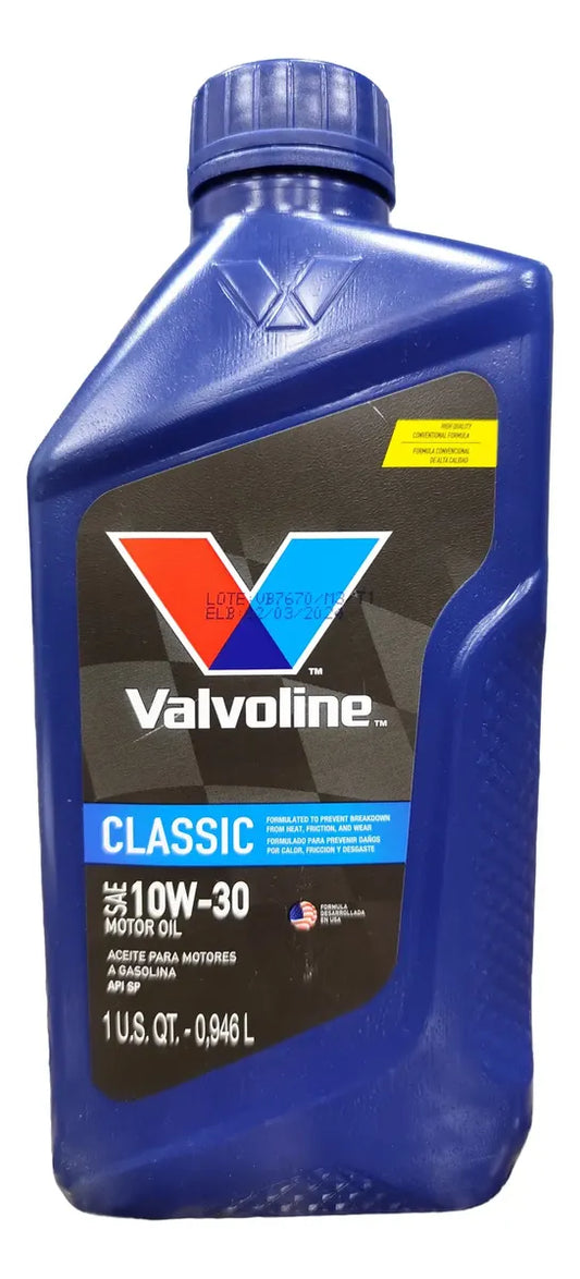 VALVOLINE CLASSIC SAE 10W-30 API SP Mineral