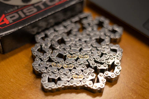 4P High Polish Timing Chain para K20 y K24