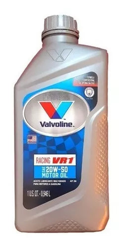 VALVOLINE VR1 RACING SAE 20W-50 API SL MINERAL