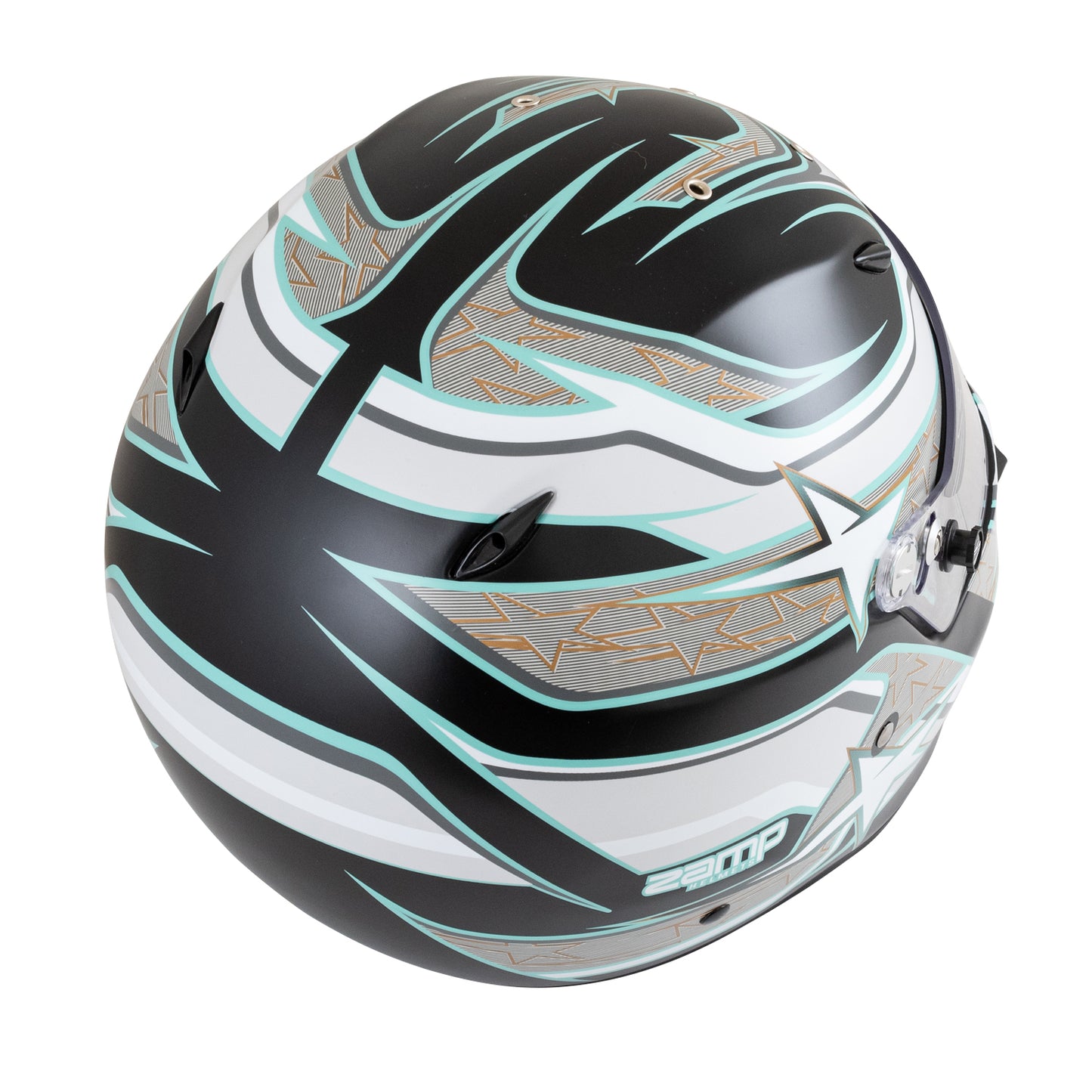 Casco Zamp con Gráficos ZR-72 Homologación FIA 8859-2015 y Snell SA-2020