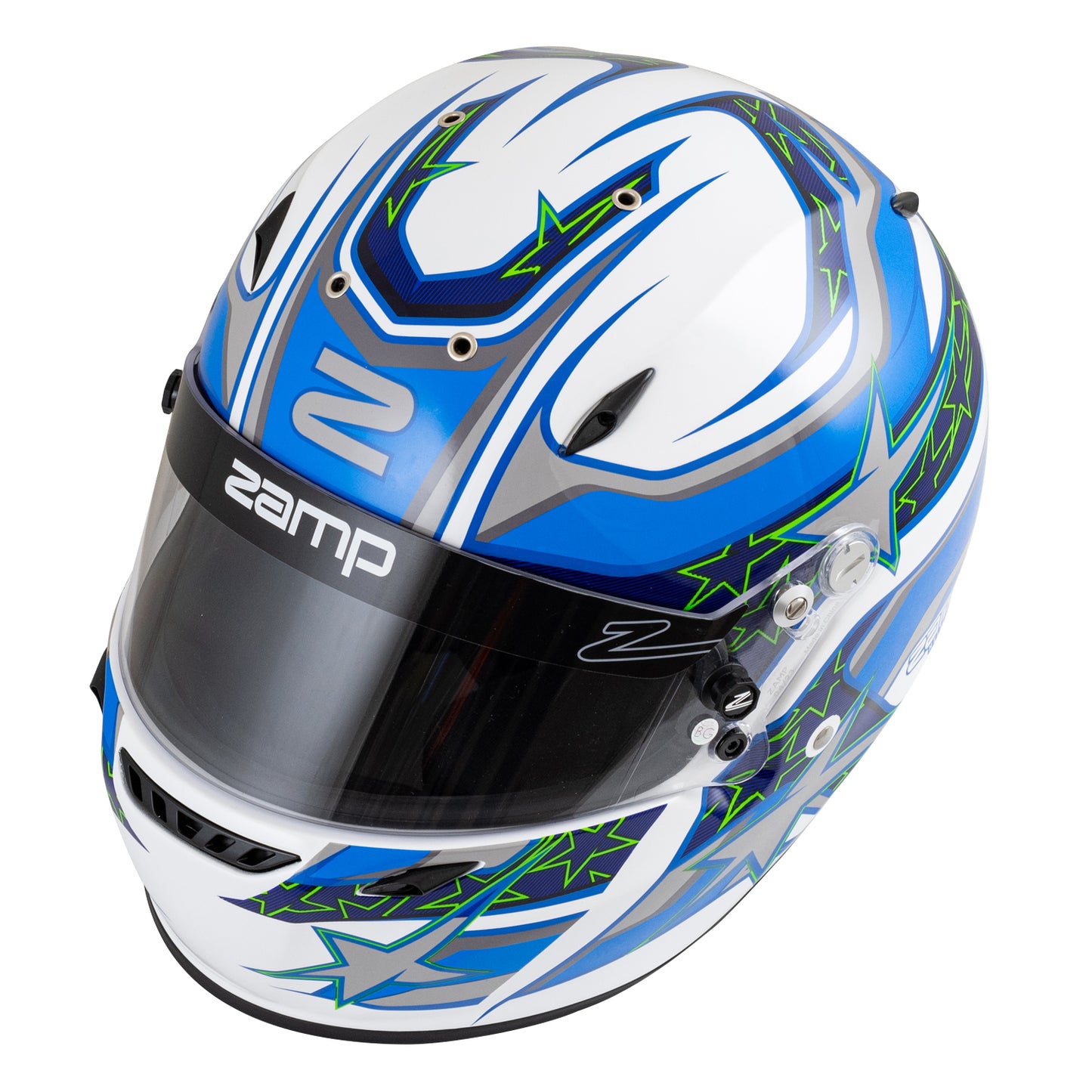 Casco Zamp con Gráficos ZR-72 Homologación FIA 8859-2015 y Snell SA-2020