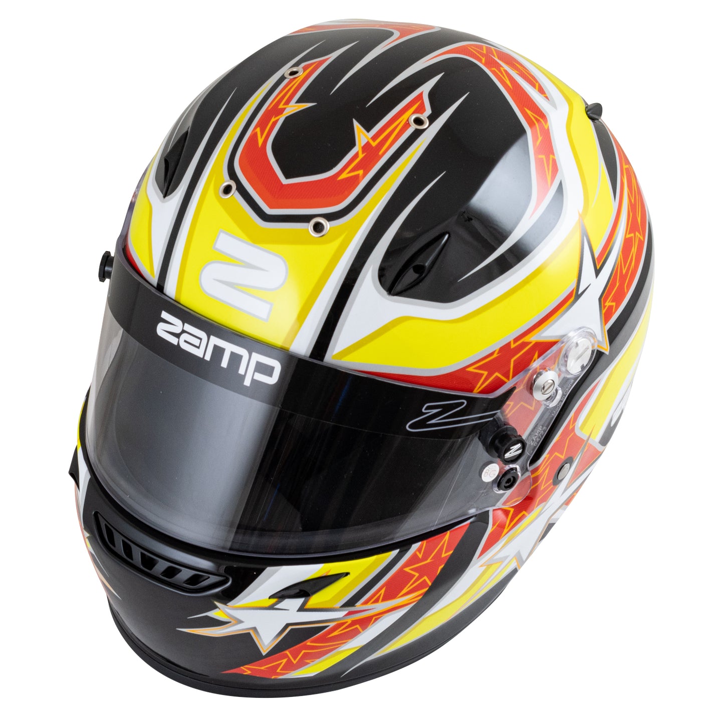 Casco Zamp con Gráficos ZR-72 Homologación FIA 8859-2015 y Snell SA-2020