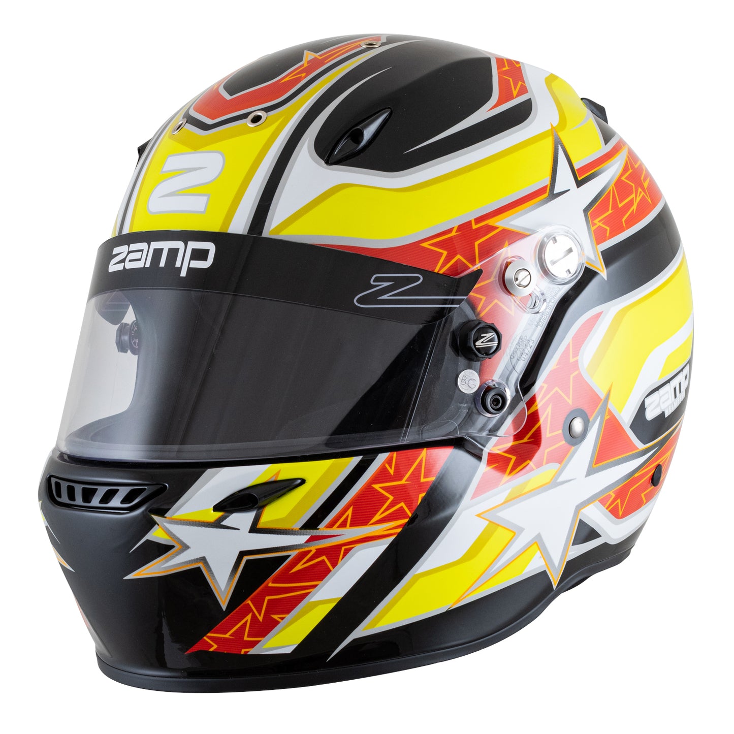 Casco Zamp con Gráficos ZR-72 Homologación FIA 8859-2015 y Snell SA-2020