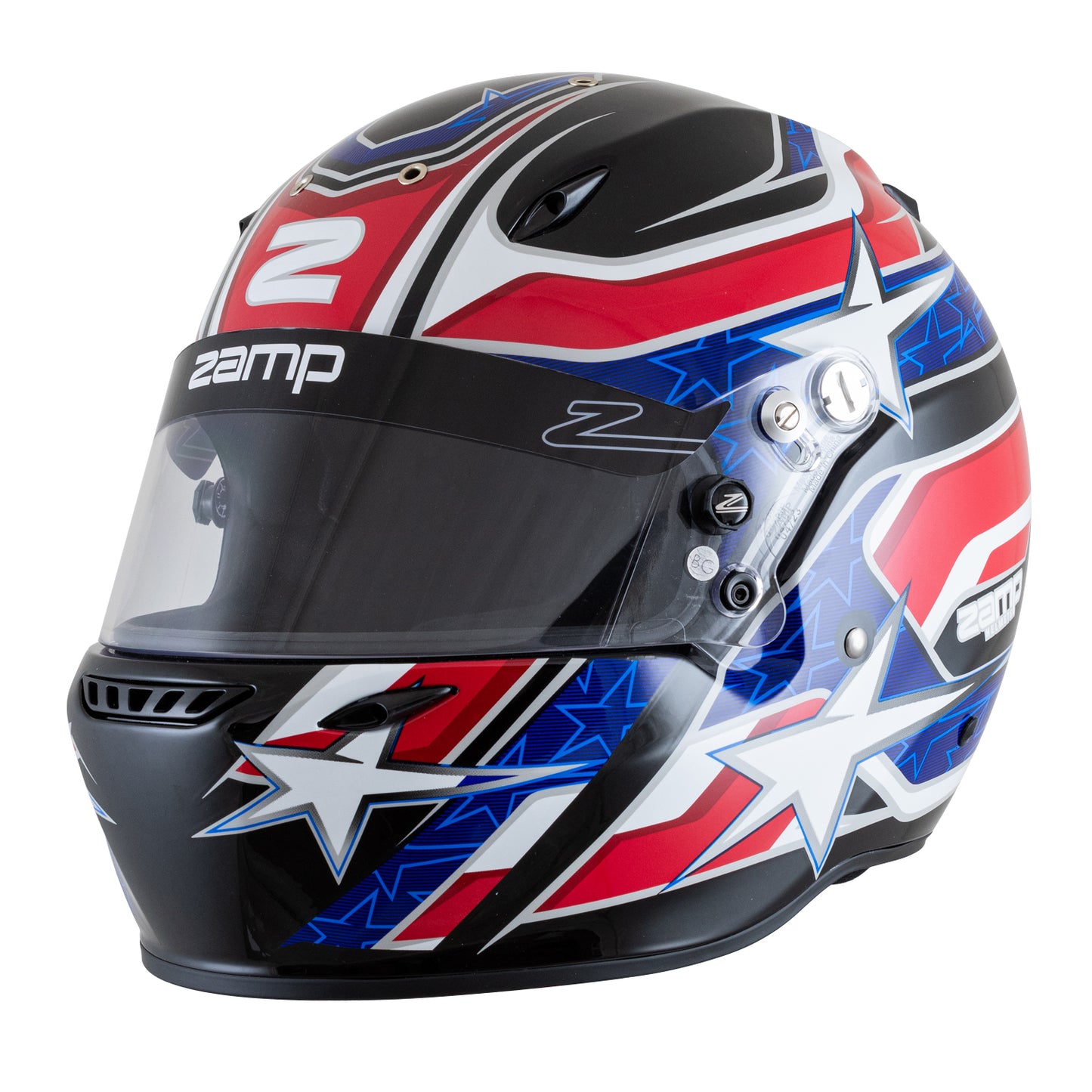 Casco Zamp con Gráficos ZR-72 Homologación FIA 8859-2015 y Snell SA-2020