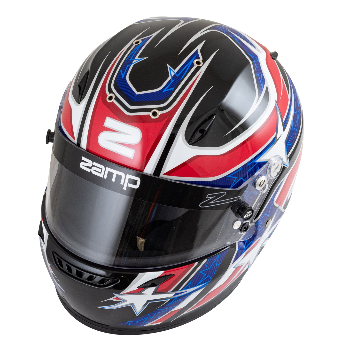 Casco Zamp con Gráficos ZR-72 Homologación FIA 8859-2015 y Snell SA-2020