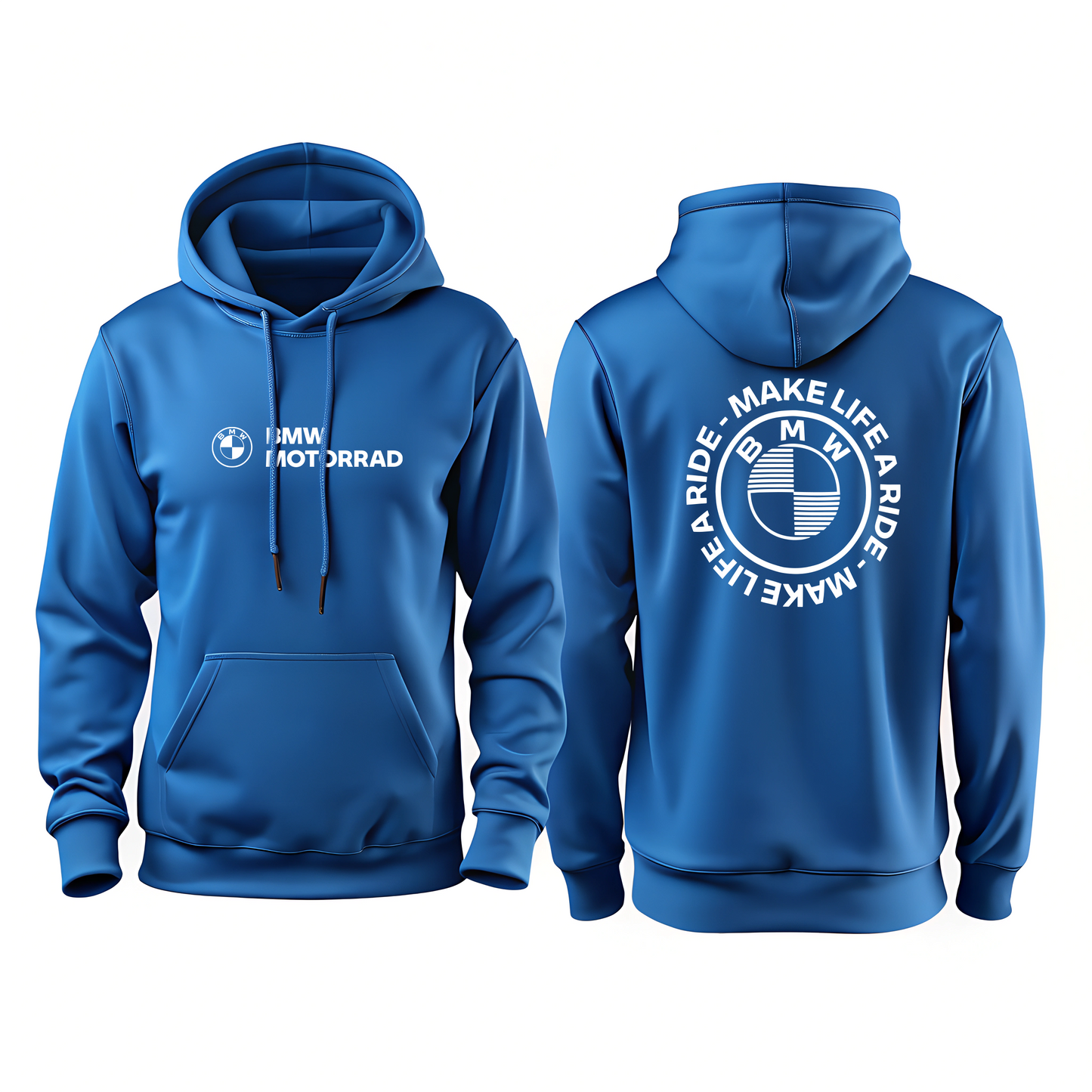 Hoodie BMW Motorrad Make life a ride  - Leyenda del Motociclismo