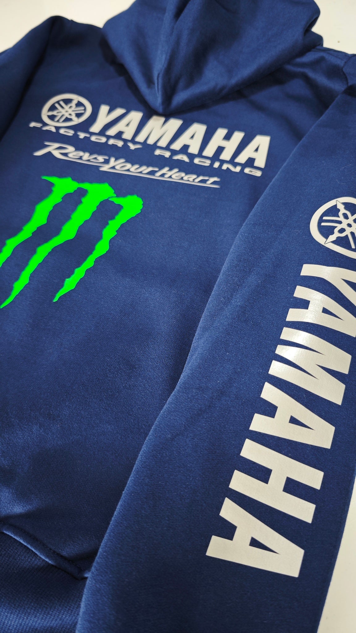 Hoodie Yamaha Factory Racing - Leyenda del Motociclismo