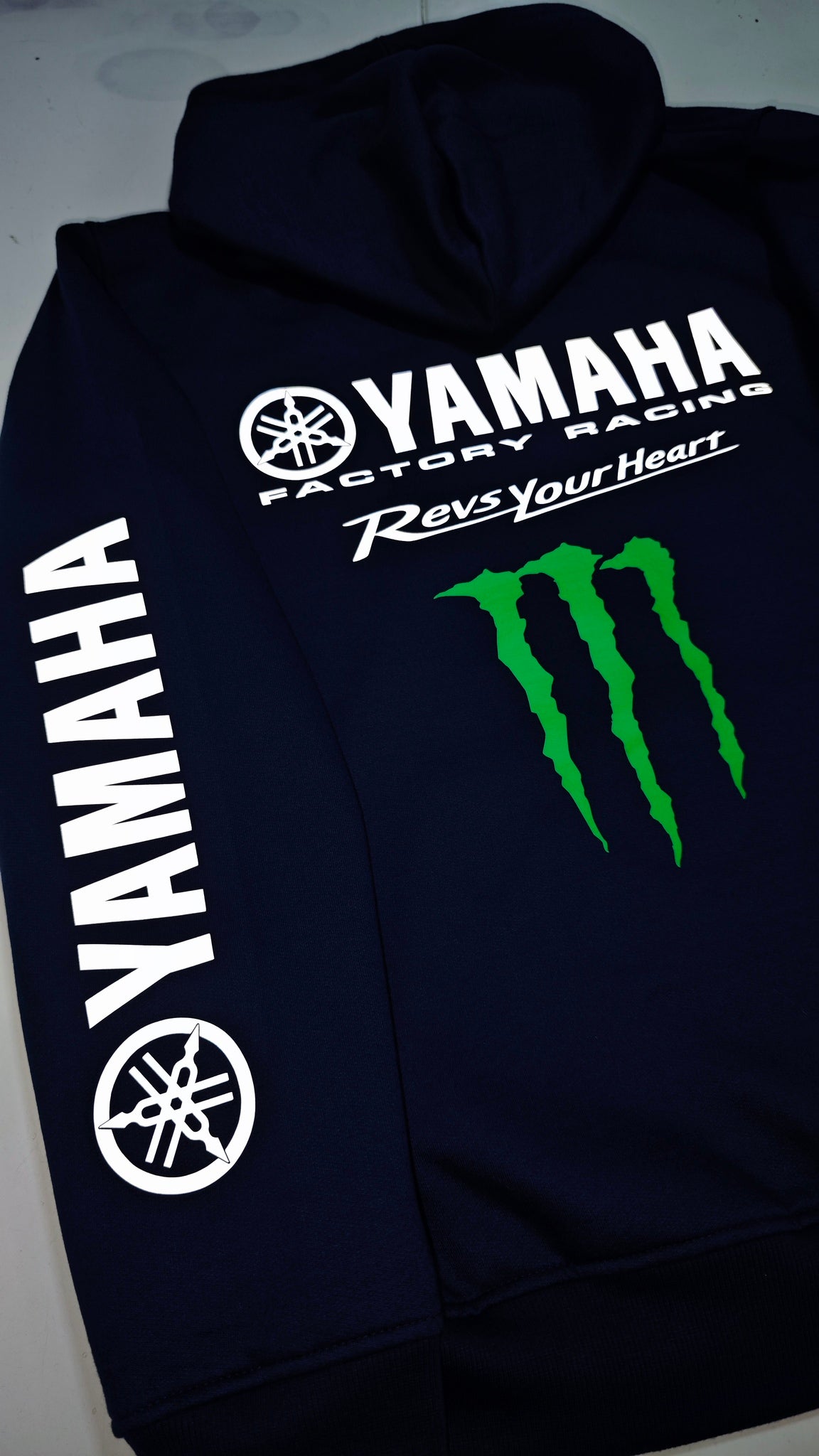 Hoodie Yamaha Factory Racing - Leyenda del Motociclismo