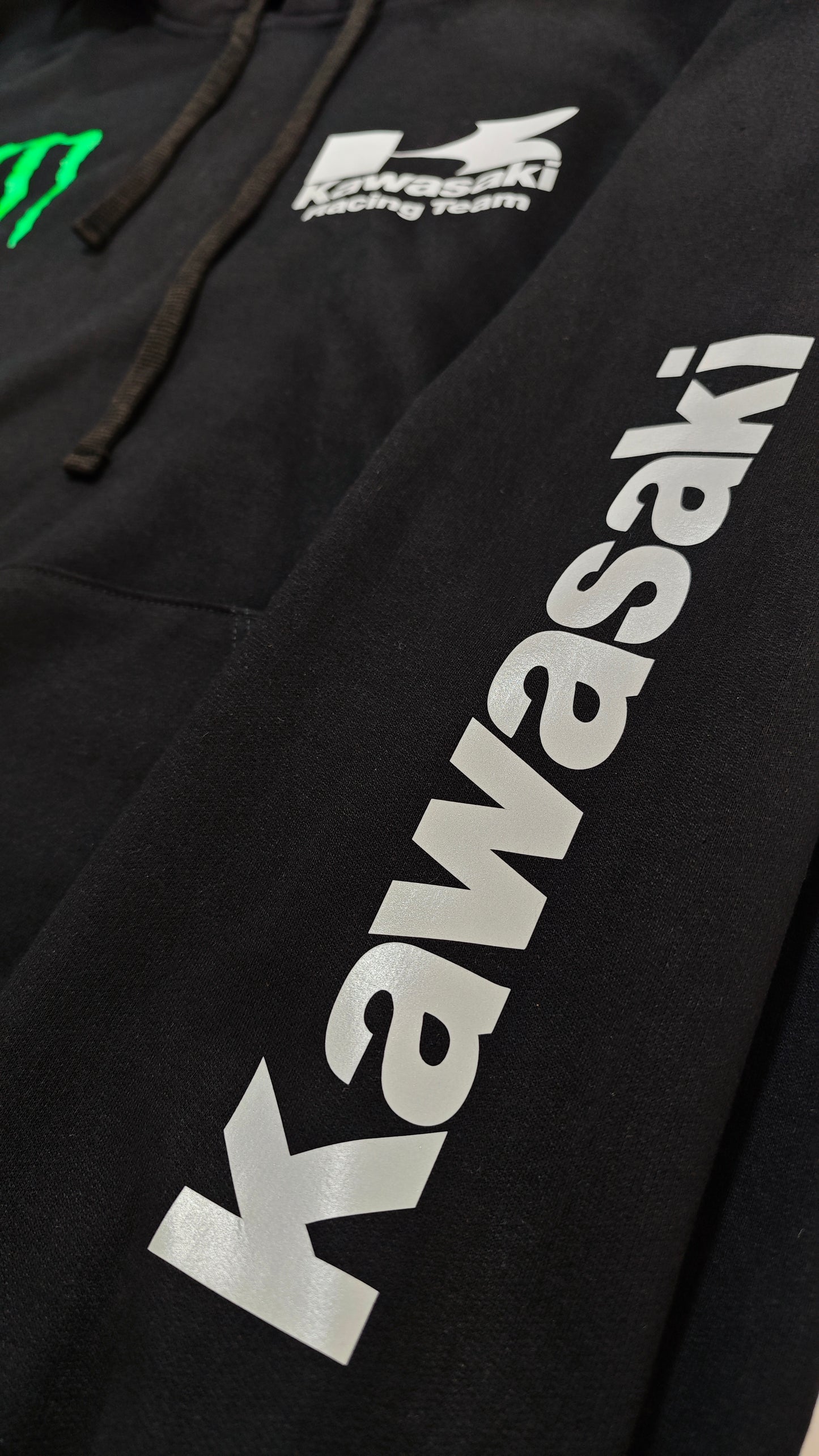 Hoodie Kawasaki Racing Team - Leyenda del Motociclismo