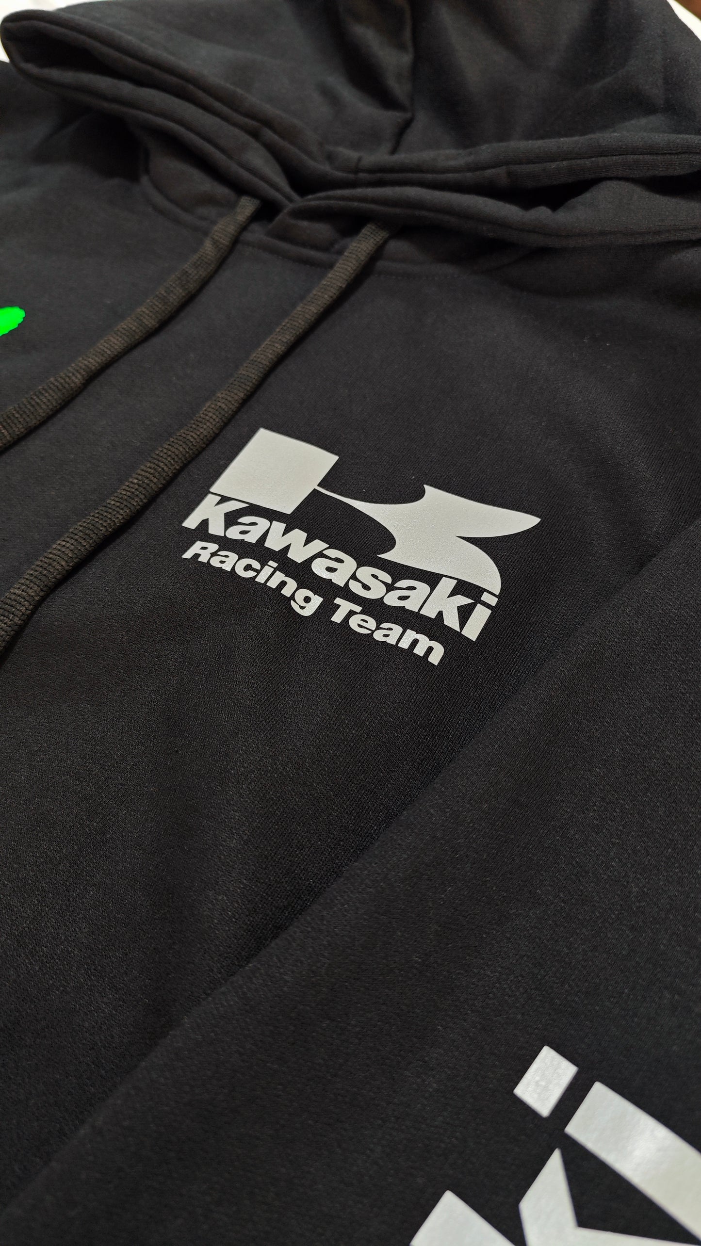 Hoodie Kawasaki Racing Team - Leyenda del Motociclismo