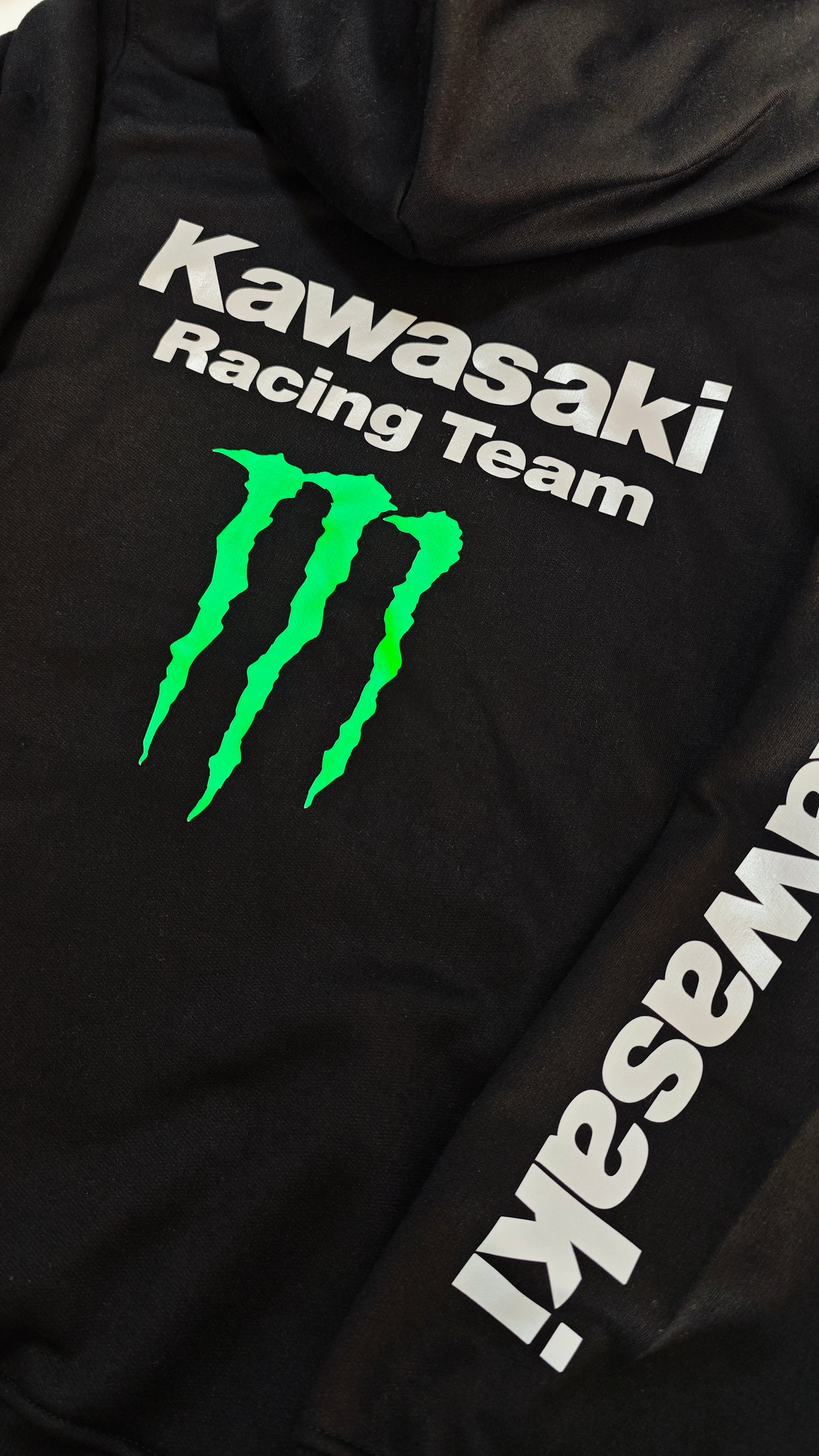 Hoodie Kawasaki Racing Team - Leyenda del Motociclismo