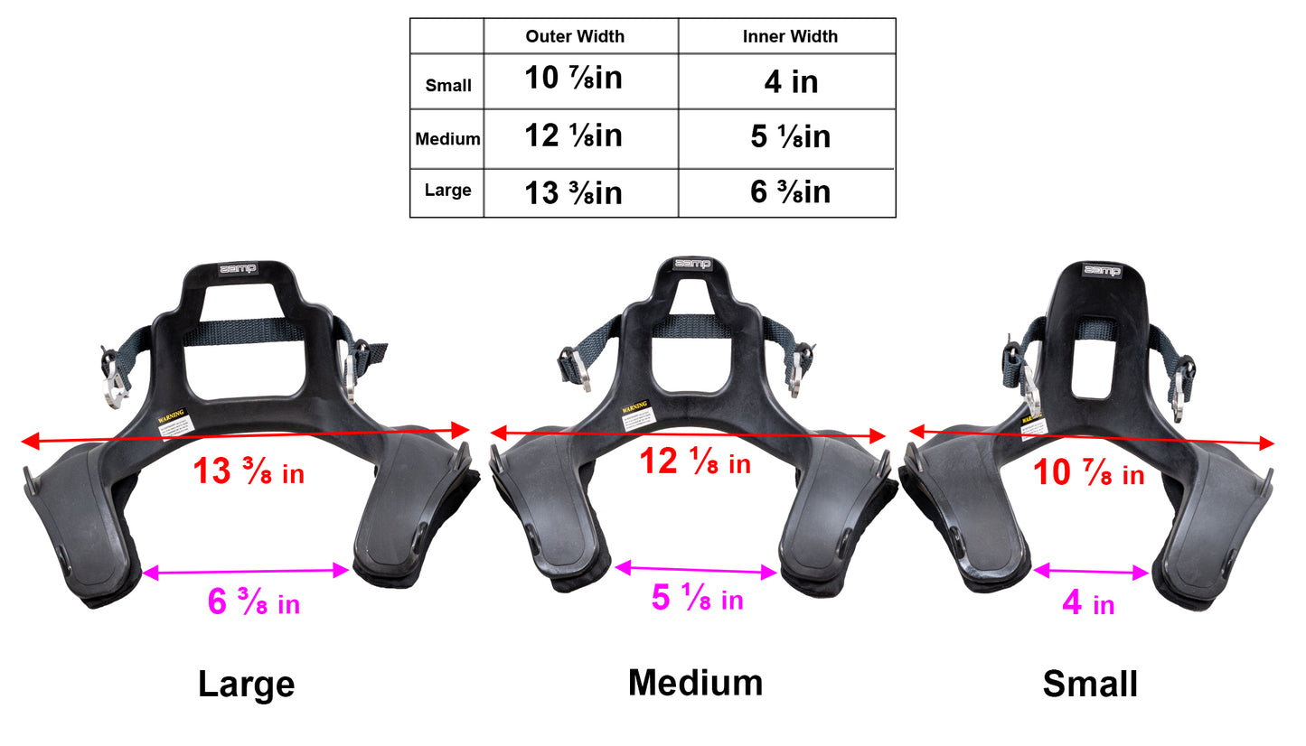 Sujeción de cuello Serie Z-Tech 8A Certificado SFI 38.1