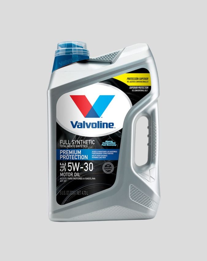 Lubricante Valvoline Premium Protection sintético 5w30