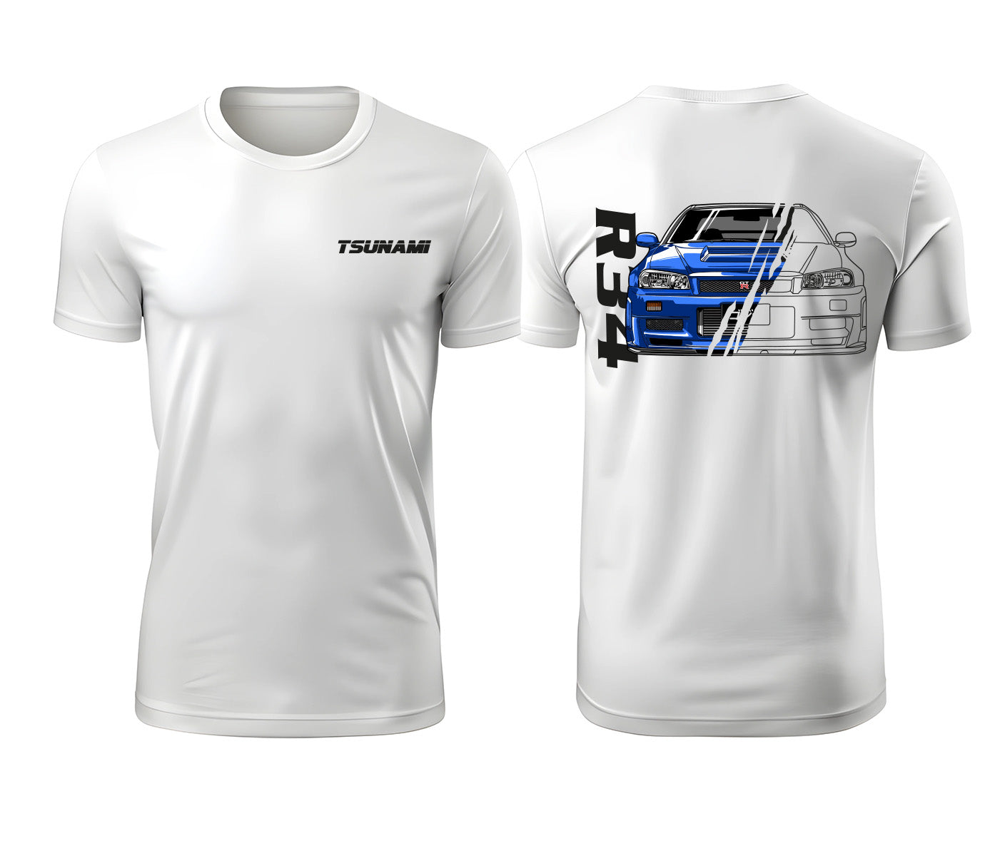 Camiseta Nissan R34- Leyenda del automovilismo new