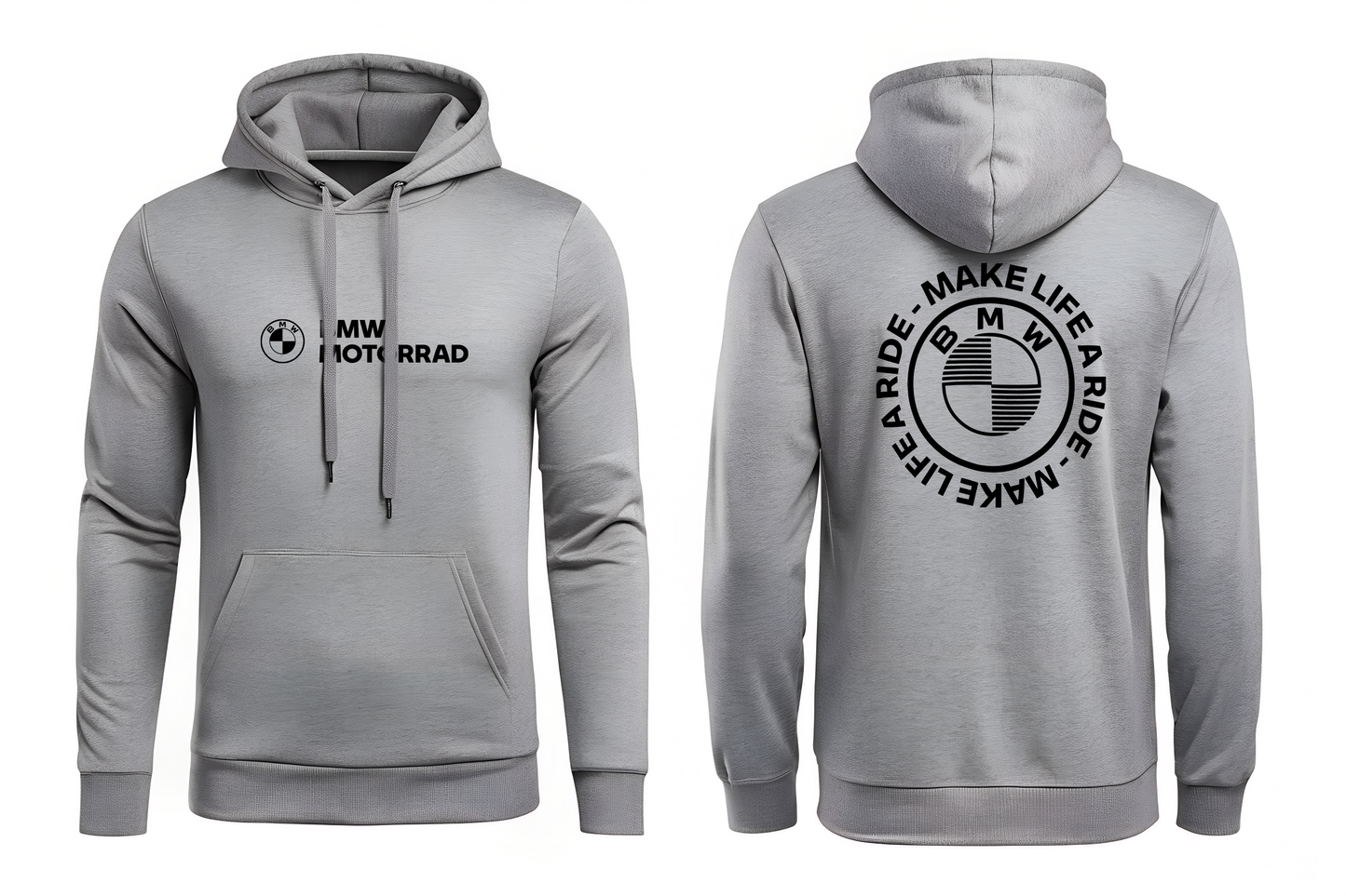 Hoodie BMW Motorrad Make life a ride  - Leyenda del Motociclismo