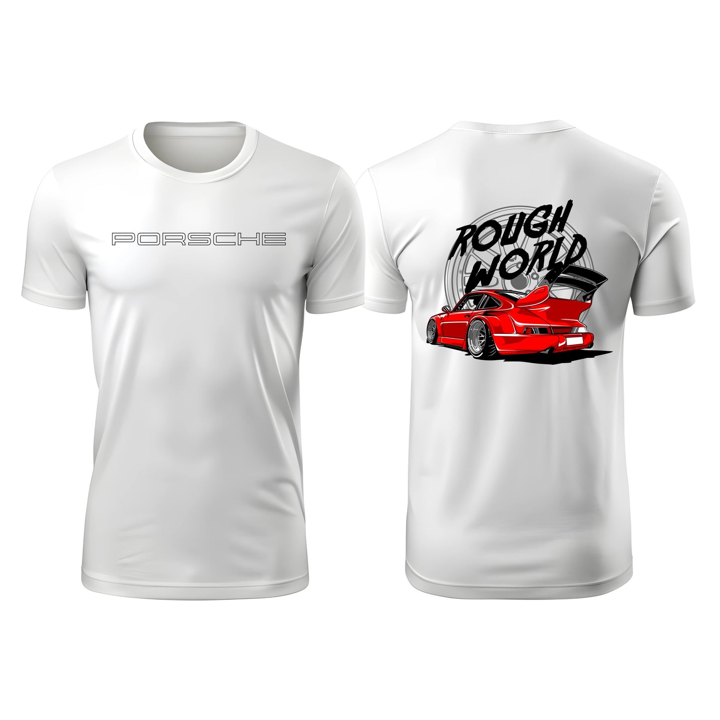 Camiseta Porsche Rough World - Leyenda del automovilismo new