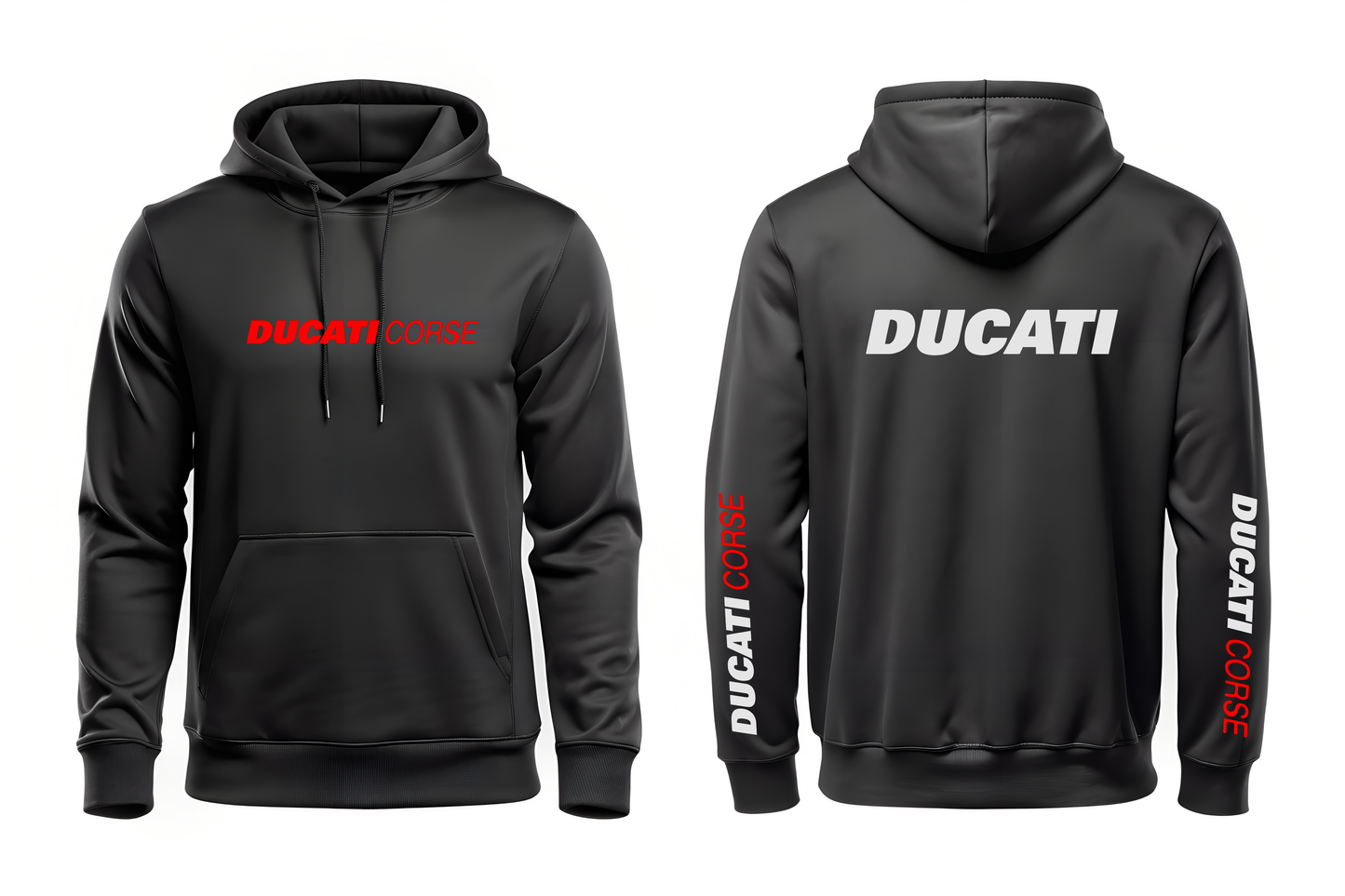 Hoodie Ducati Corse  - Leyenda del Motociclismo