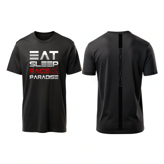 Camiseta Eat Sleep Race Porsche