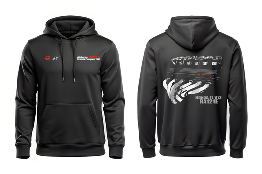 Hoodie Motor Honda V12 Ra121e  Leyenda del automovilismo