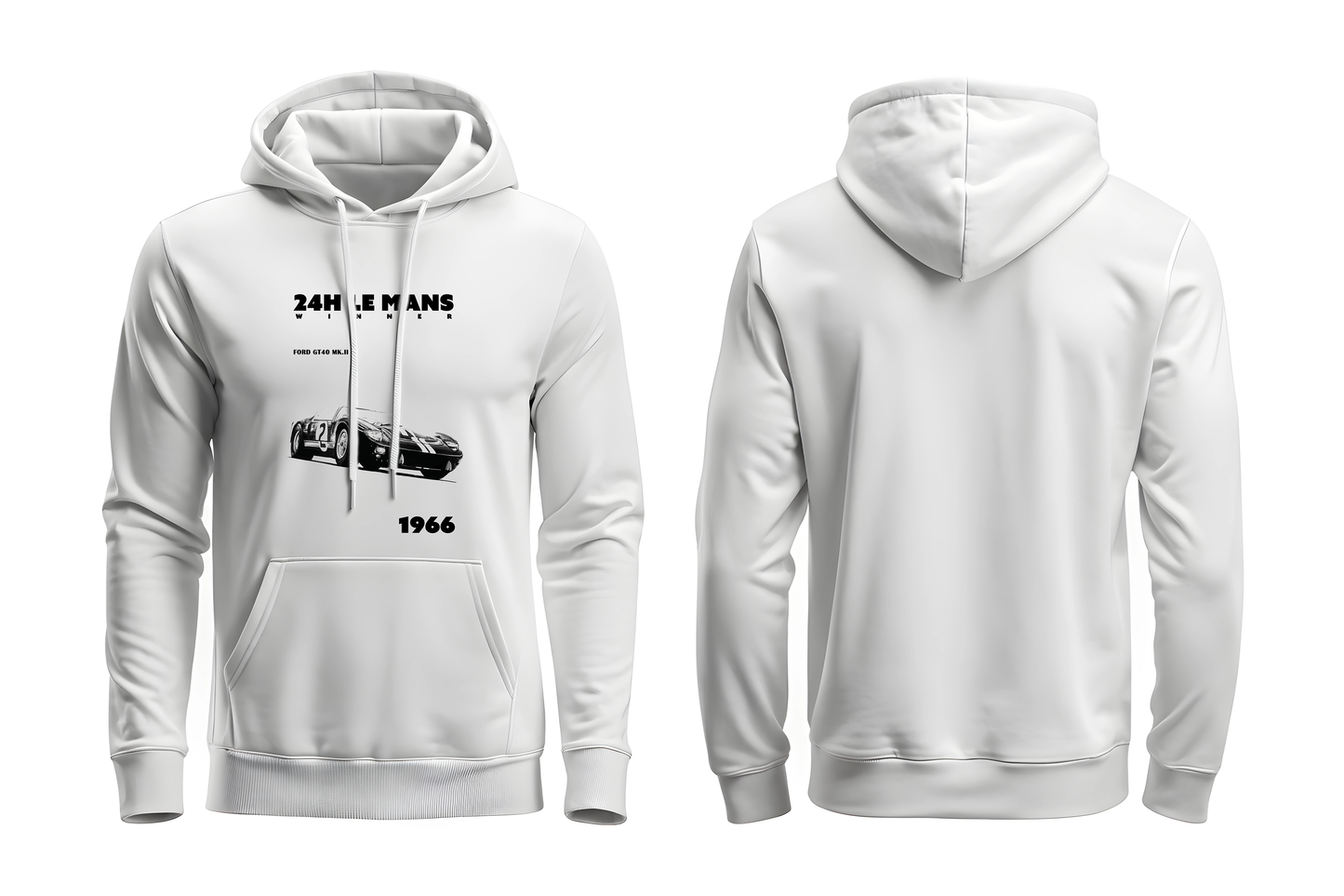 Camiseta Ford GT40 24H Le Mans Winner 1966