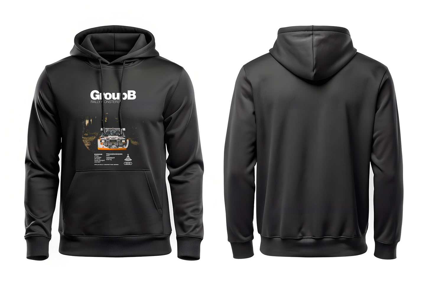 Camiseta Audi Quattro Rally Monster Grupo B