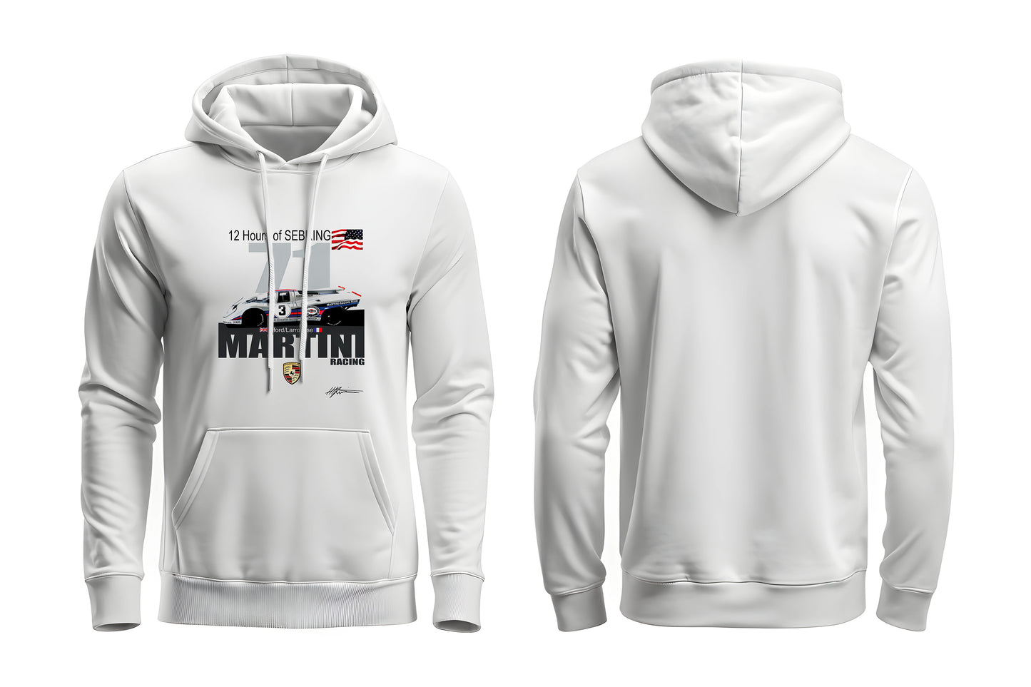 Camiseta Porsche 917 12 Horas Sebring 1971 Winner