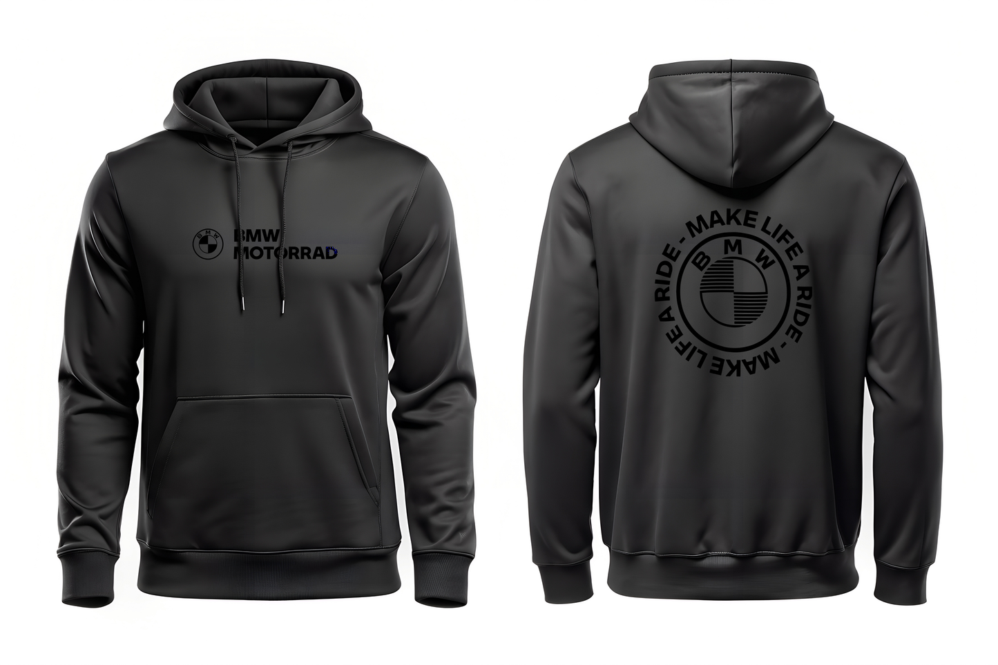 Hoodie BMW Motorrad Make life a ride  - Leyenda del Motociclismo