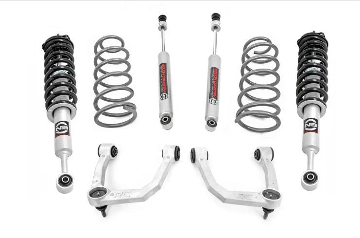 Suspensión Rough Country N3 de  3 pulgadas Lift Kit | Toyota 4Runner/FJ/Prado 4WD (03-24)