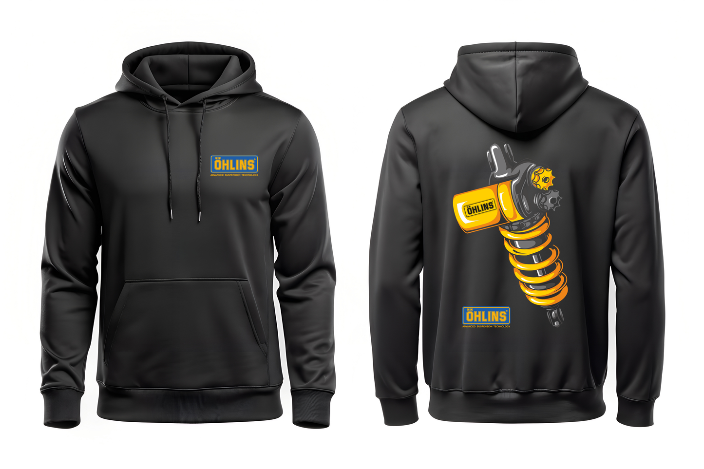 Hoodie Amortiguador Ohlins - Leyenda del automovilismo