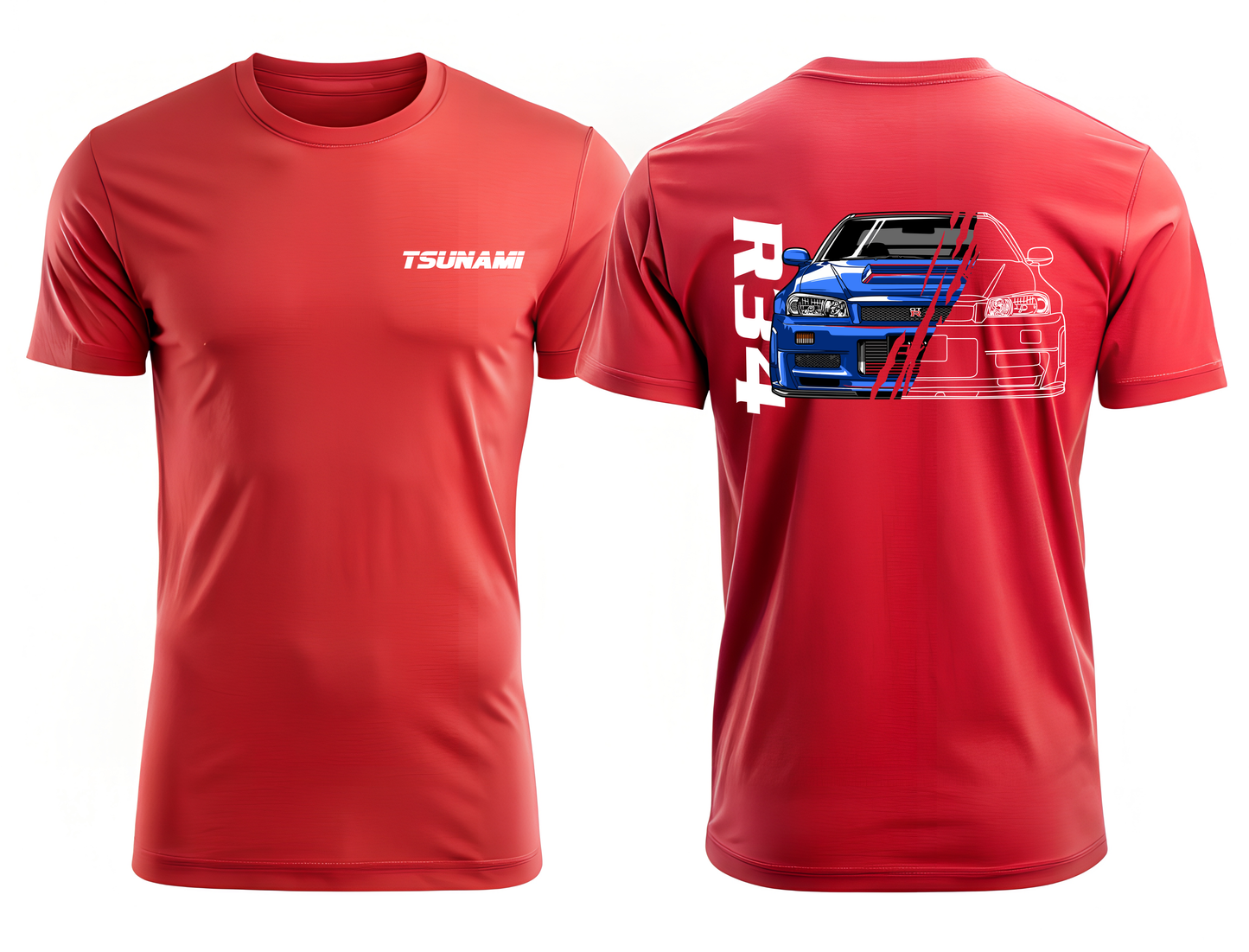 Camiseta Nissan R34- Leyenda del automovilismo new