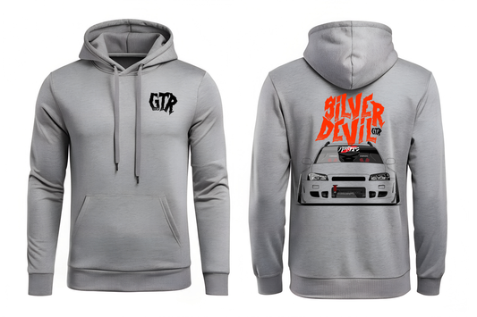 Hoodie GTR Silver Devil - Leyenda del automovilismo