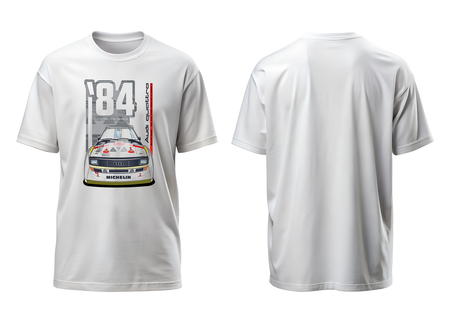 Camiseta Audi Quattro 1984 Grupo B