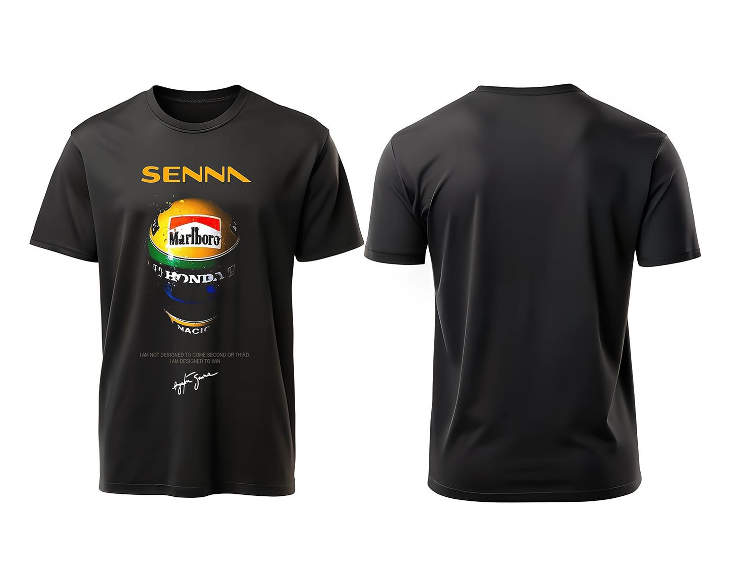 Camiseta Casco Airton Senna