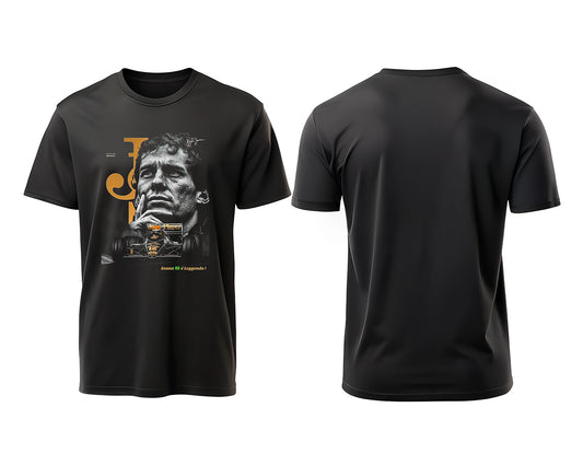 Camiseta Airton Senna Lotus 1985