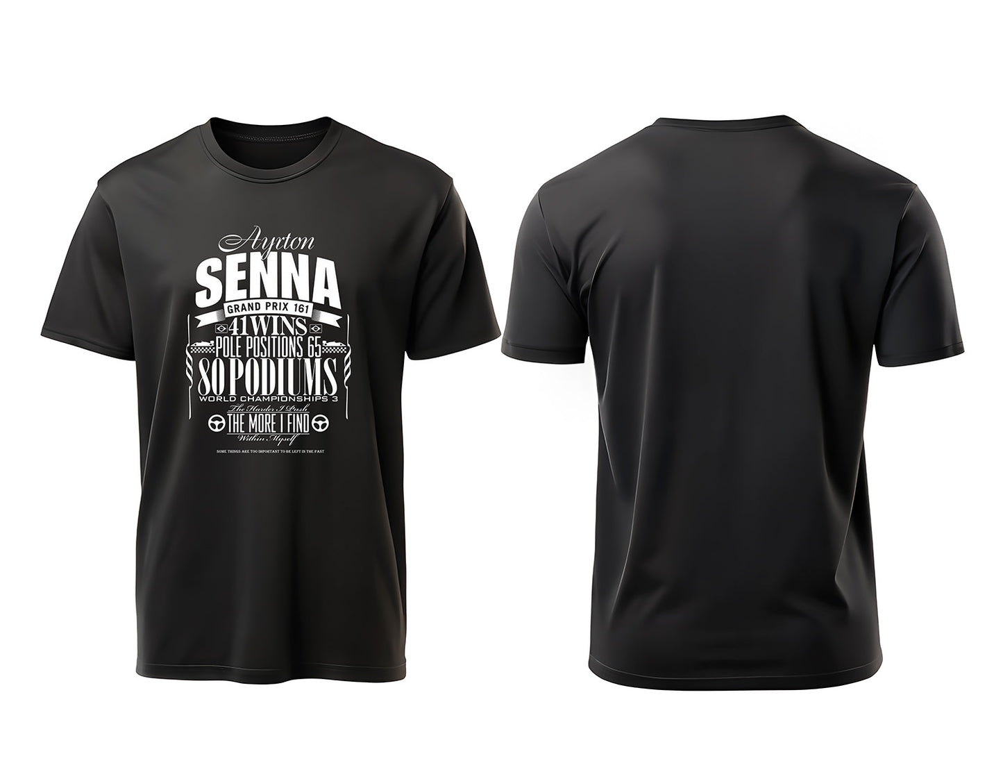 Camiseta Airton Senna Records