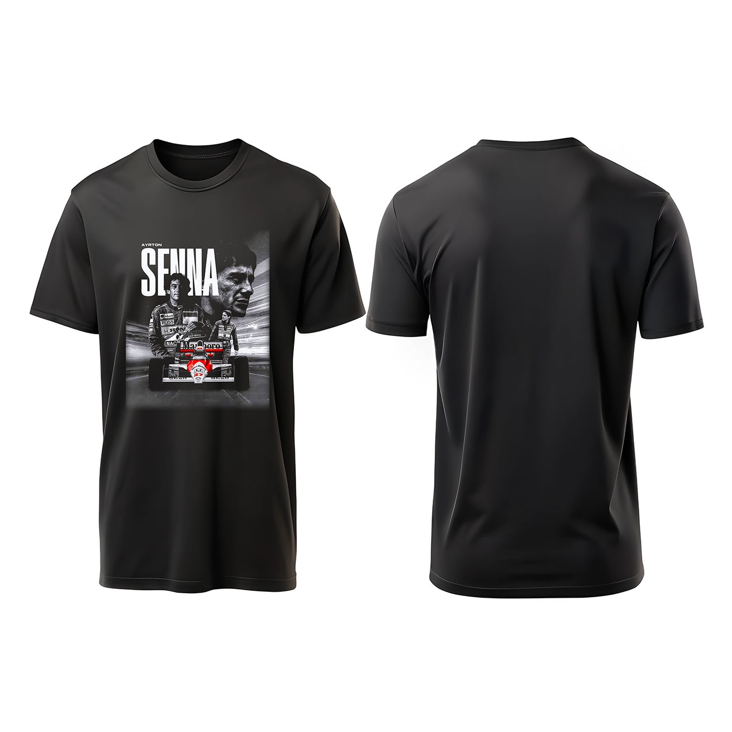 Camiseta Airton Senna Honda