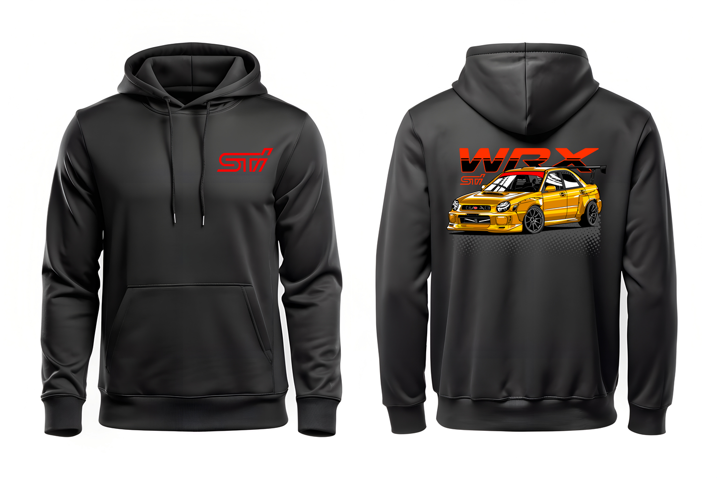 Hoodie Subaru WRX Sti - Leyenda del automovilismo